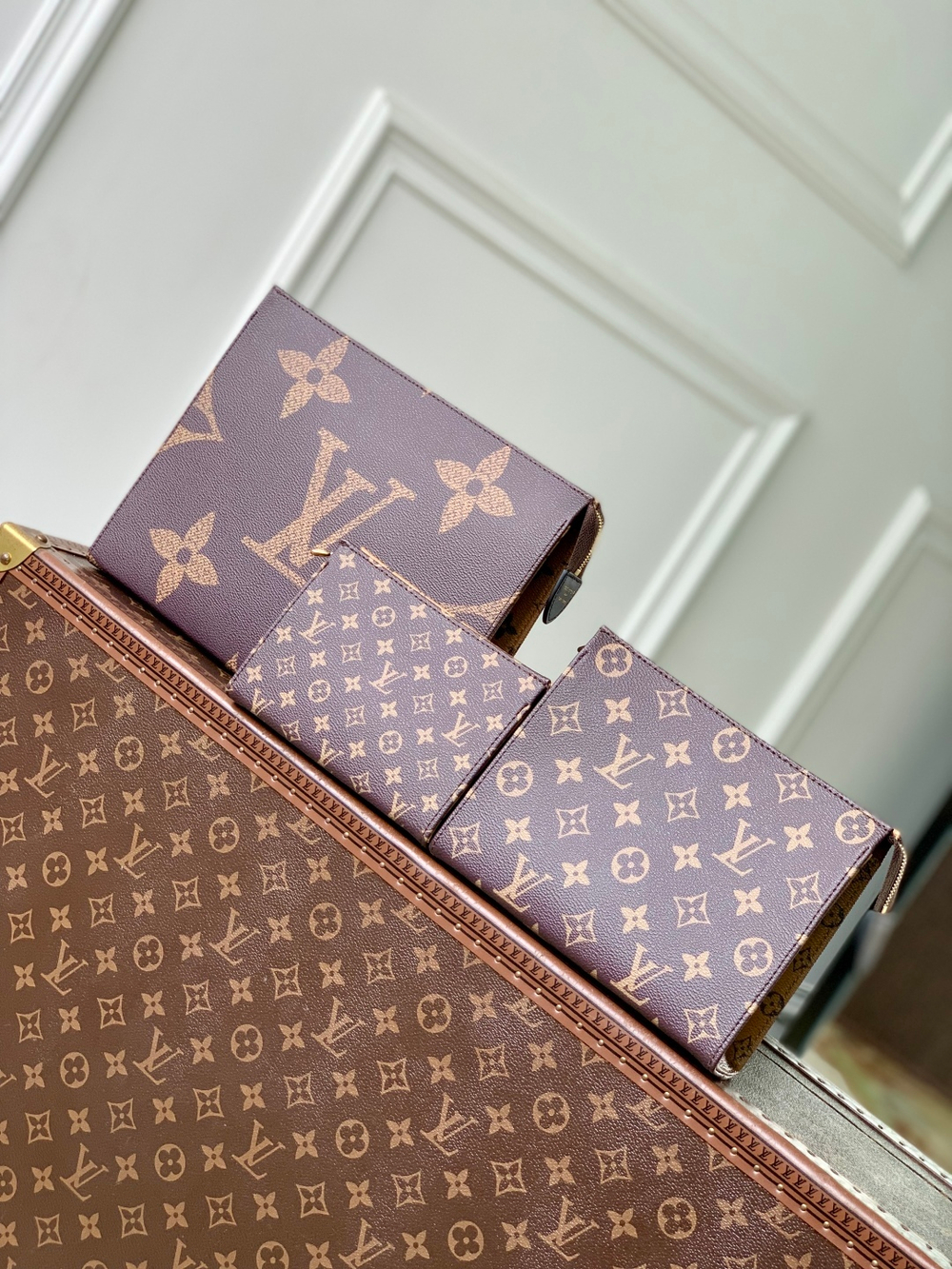 Louis Vuitton Trio Toilet Pouch