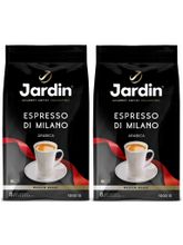 Кофе в зернах Jardin Espresso di Milano Arabica 1 кг x 2 шт