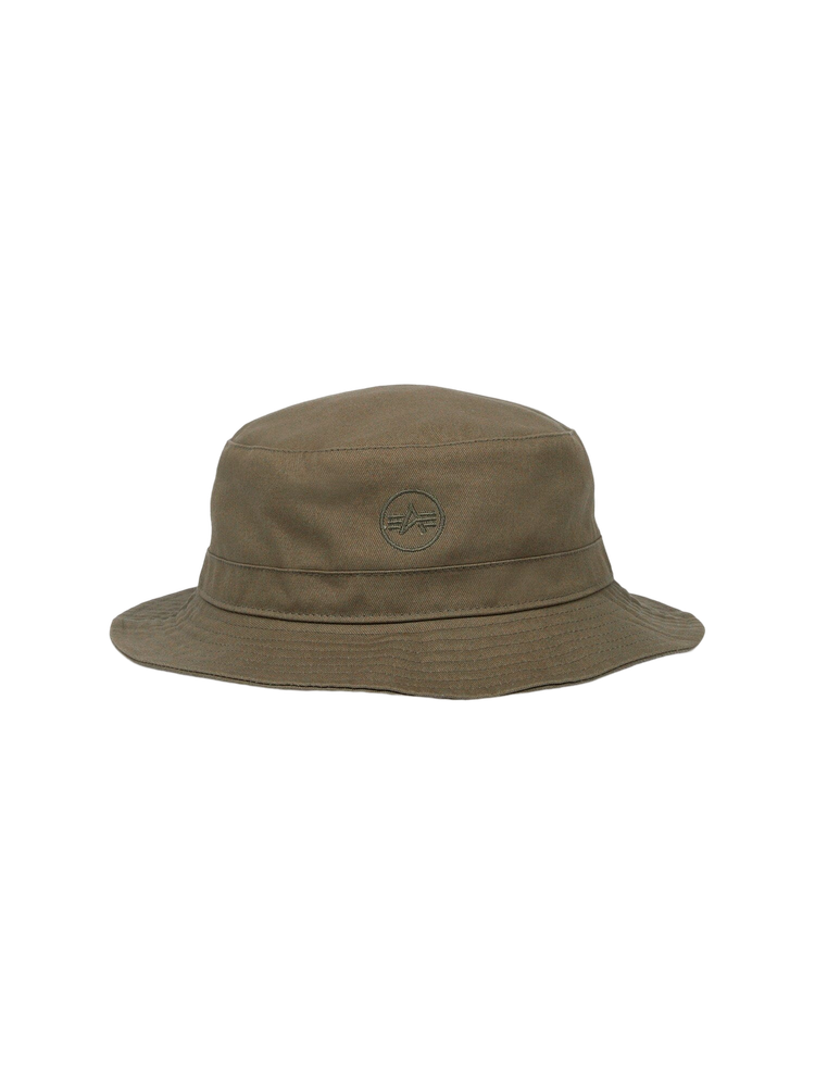 Панама Alpha Industries Cotton Bucket Hat Olive