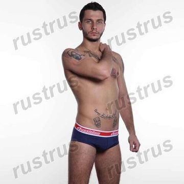Мужские трусы брифы темно-синие Aussiebum AB00131