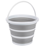 Ведро для уборки, складное, 10 л, полипропилен, термопластичная резина