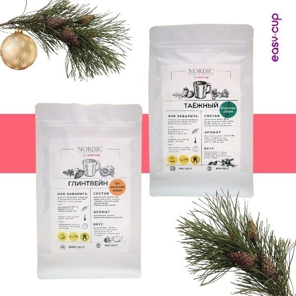 Чай со вкусом Глинтвейна в подарочном наборе