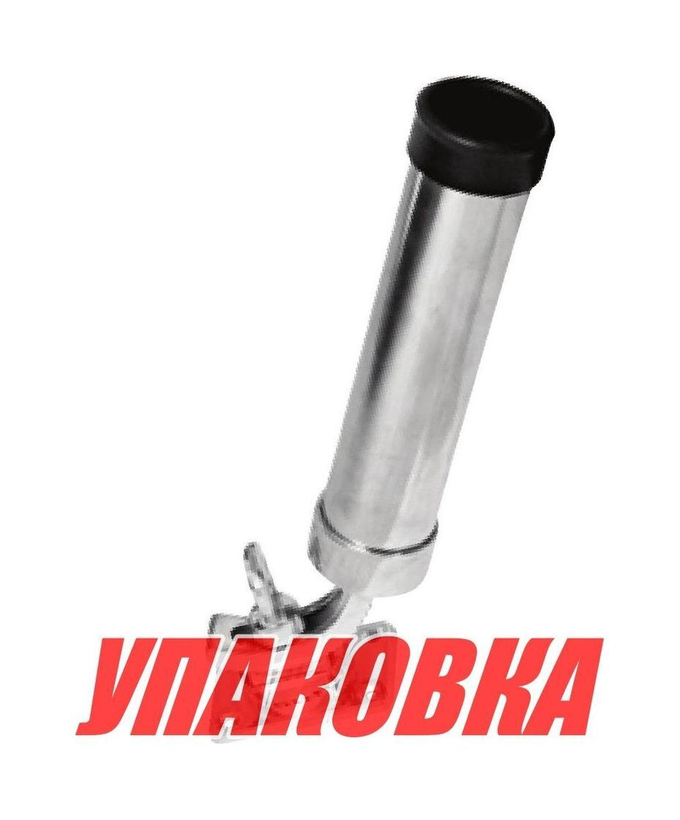 Подставка под удочку с креплением к борту, регулировка по наклону, нержавеющая, Marine Rocket (упаковка из 4 шт.)