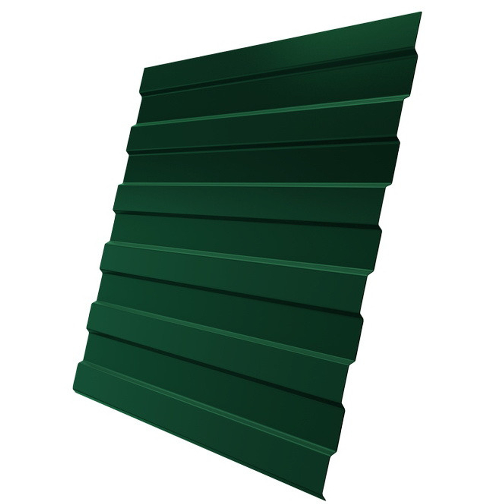 Профнастил С8 Grand Line Optima Pe 0,4 мм RAL 6005 зеленый мох