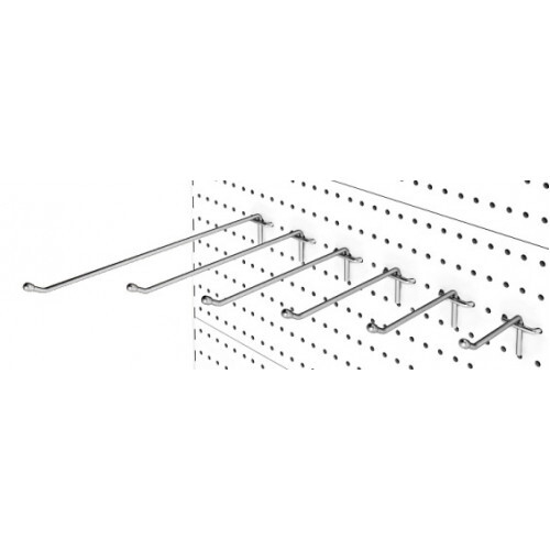 Крючок в перфорацию хром