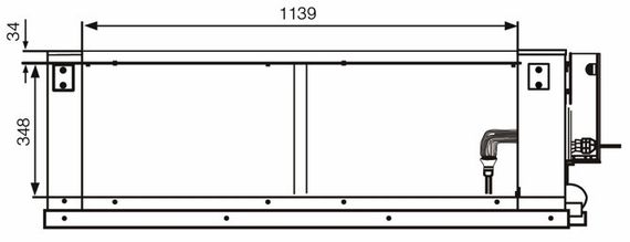 Канальный кондиционер Excon CR-01-2223