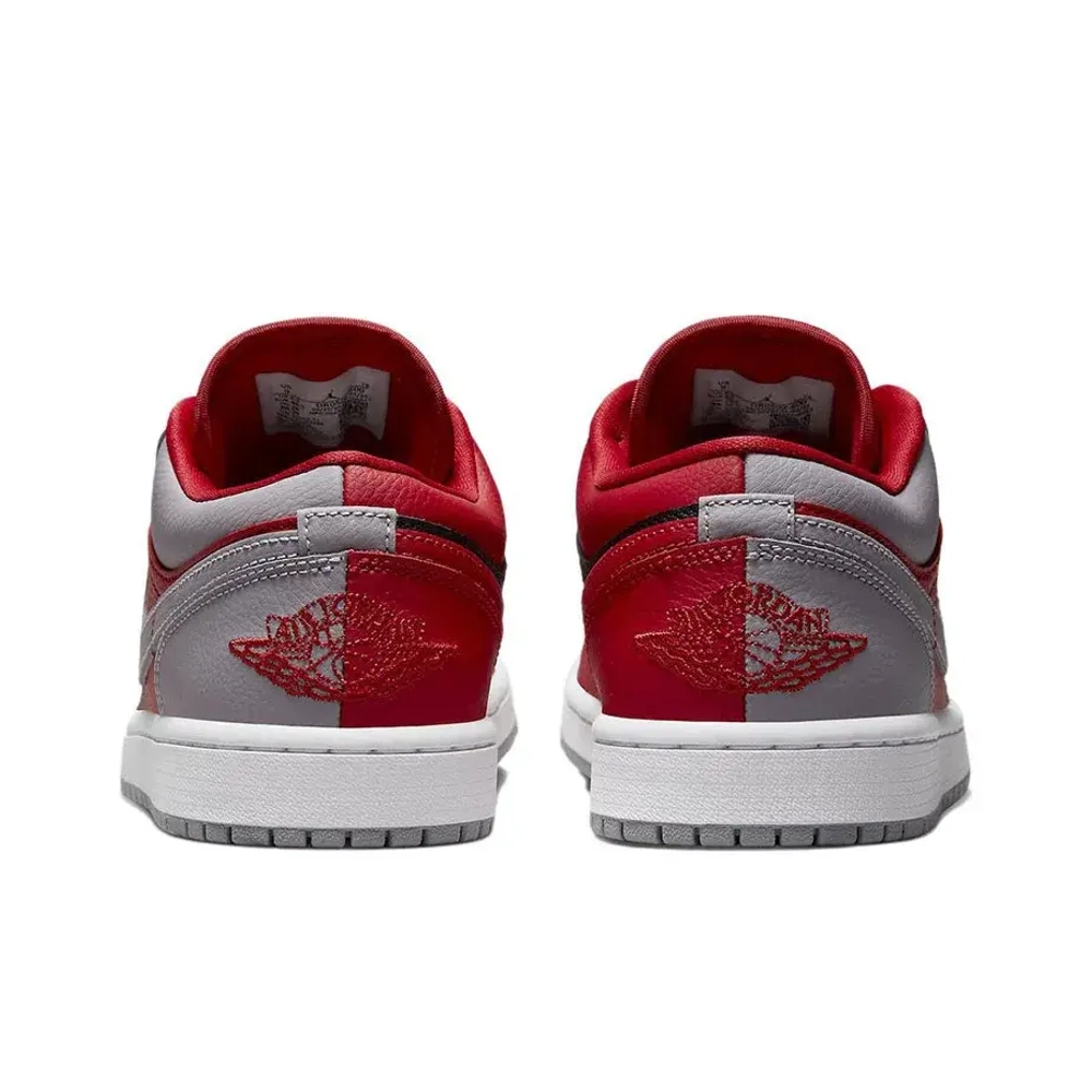Женские кроссовки Air Jordan 1 Low SE 'Split - Gym Red Cement Grey' DR0502-600