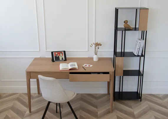 Стол письменный Type из массива дуба 140х70 см (натуральный)