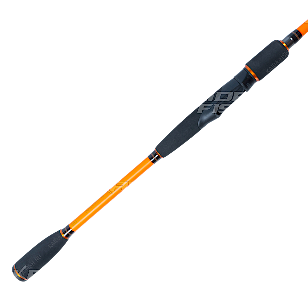 Спиннинг Kaida KAC-24M Captain 2.4м 7-32г 2секц. вес 172г Carbon Колец 7шт  Тр.длина 1.25м Ручка неопрен