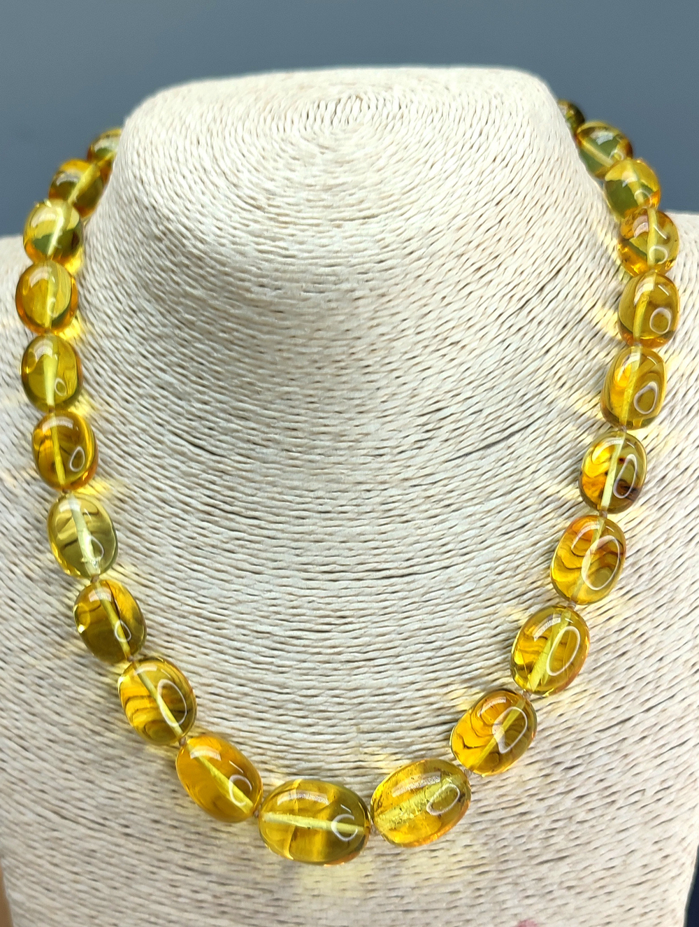 Бусы "слива"