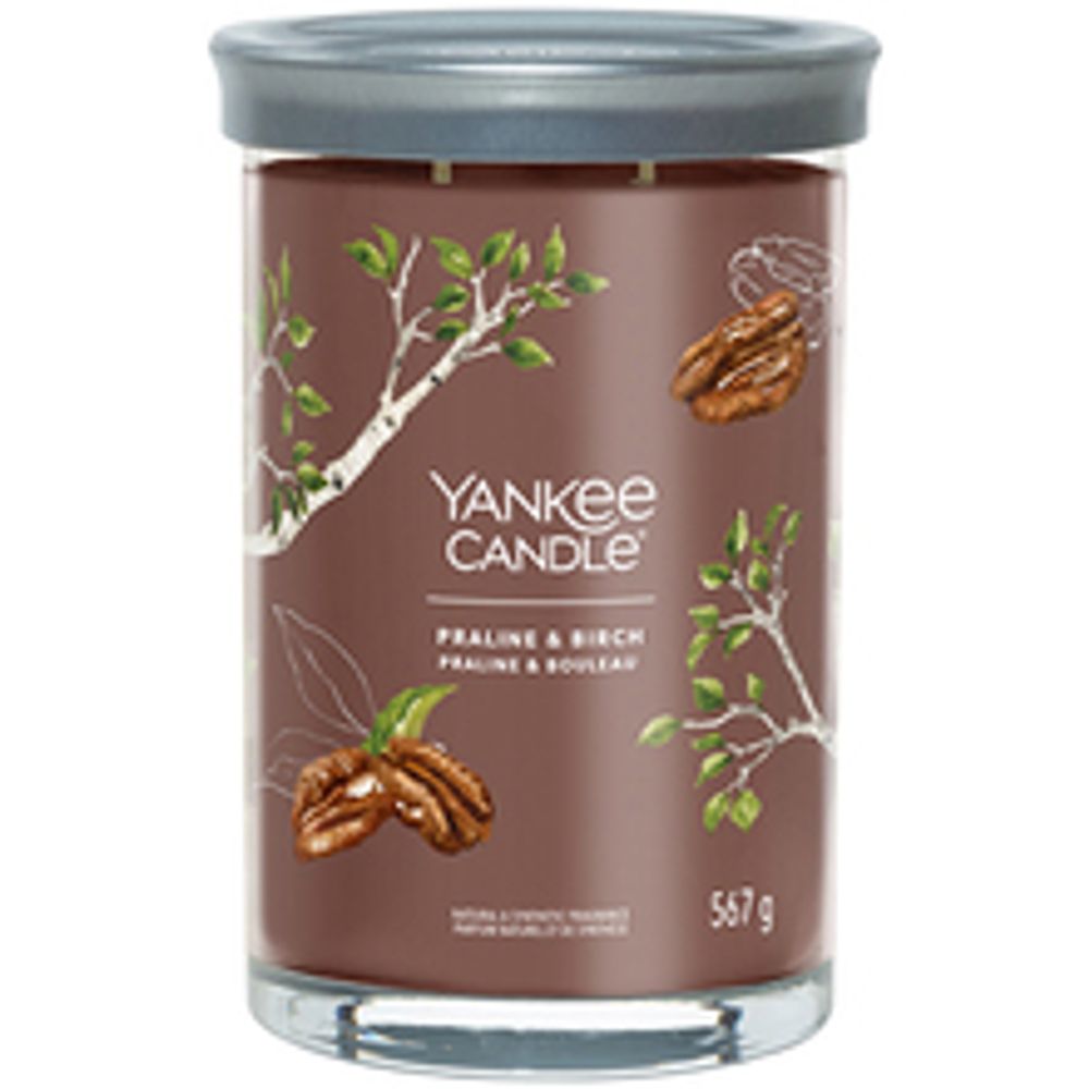 Yankee Candle Praline &amp; Birch Signature Tumbler Candle 567.0g
