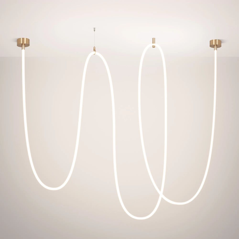 Светильник SP-TROPIC-SURFACE-R18-L10000-110W Warm3000 (GD, 360 deg, 230V) (Arlight, IP20 Пластик, 3 года) 043408