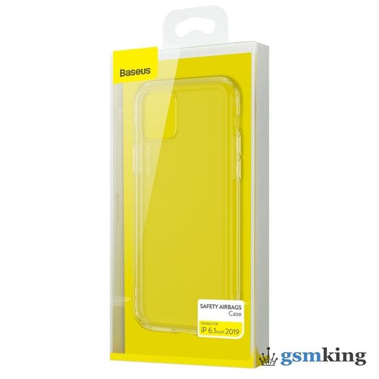 Baseus Safety Airbags Case Cover with strong corners iPhone 11 transparent