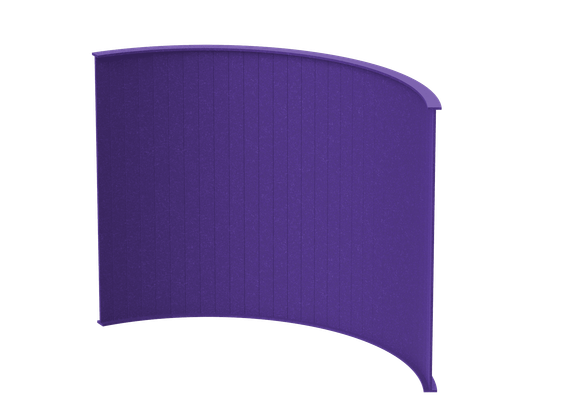 Перегородка радиальная 120° 192х59х180