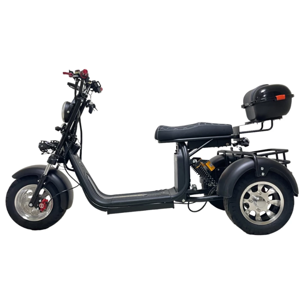 Электроскутер трехколесный CITYCOCO GT X11 PRO TRIKE 2024 Матовый черный