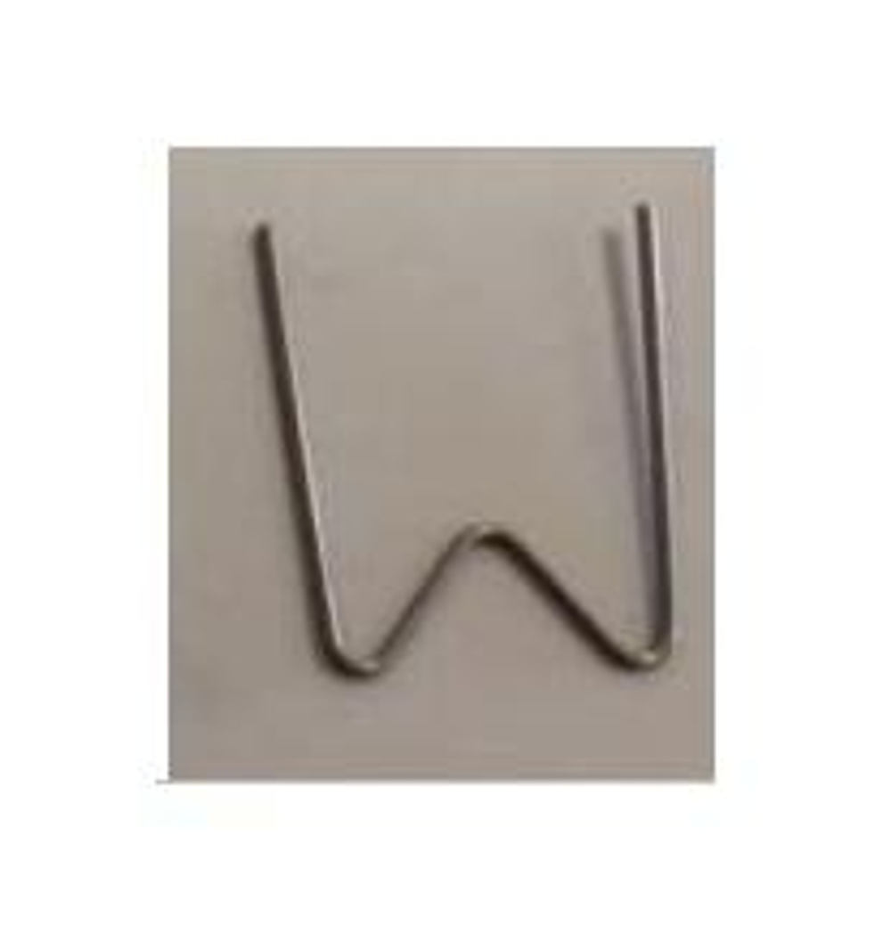 Набор скоб для ремонта бамперов и пластиковых изделий 0,7 мм, упаковка 100 шт, ALBATROS (Италия)