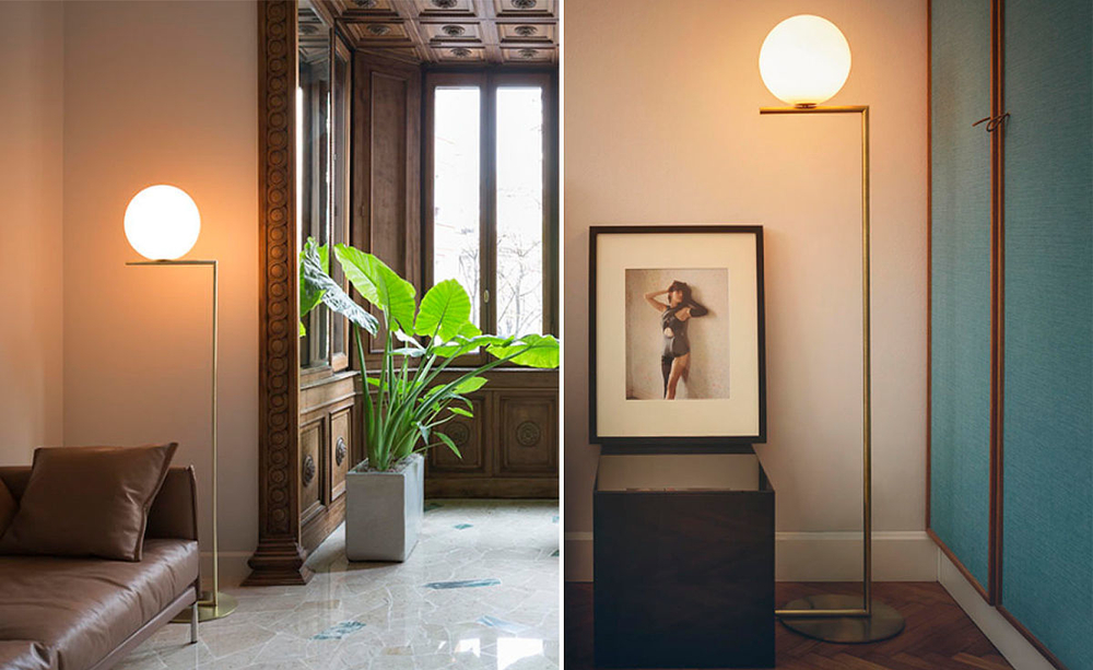 Floor design lamp  IC by Flos