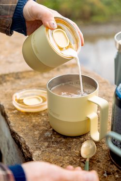 Термокружка Klean Kanteen Rise Mug 12oz (355 мл) Wax Yellow