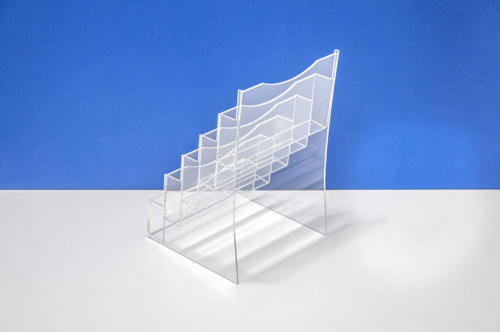 Буклетница настольная А6 5-ти ярусная горизонтальная