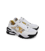 Кожаные кроссовки Versace Jeans Couture - белый(74YA3SI9ZP261)