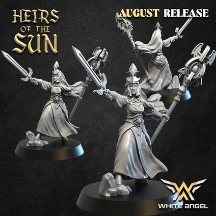 HGH PRIESTESS OF THE HIGH KINGDOM - HEIRS OF THE SUN (AUGUST 2023 RELEASE) (ELF FROM ELVES OF THE SUN)