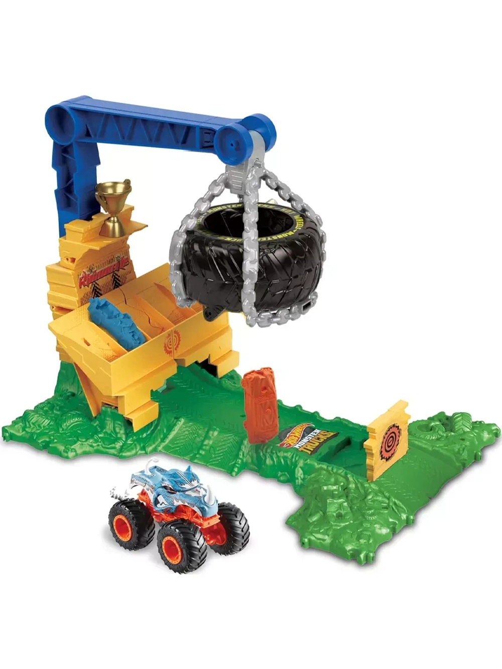 Трек Хот Вилс Monster Trucks Арена Крушители Монстр Трак