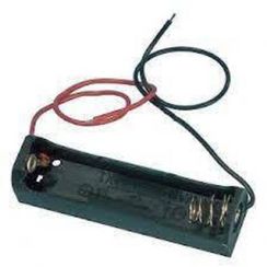 Держатель на 1 батарейку ААA с проводами BH-411