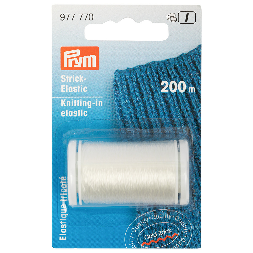 Для вязания "PRYM" 977770 нить эластичная d 0.2 мм 1 шт прозрачная