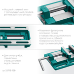 KRAFTOOL 100 мм, станочные сверлильные тиски (32715-100)