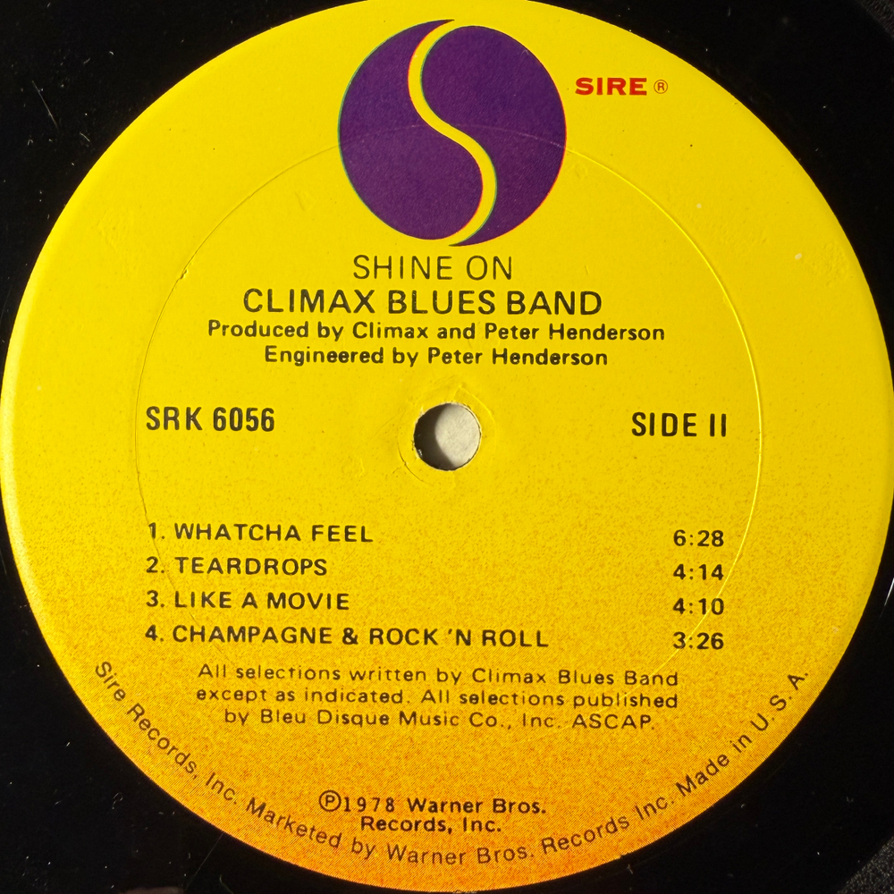 Climax Blues Band – Shine On (США 1978г.)
