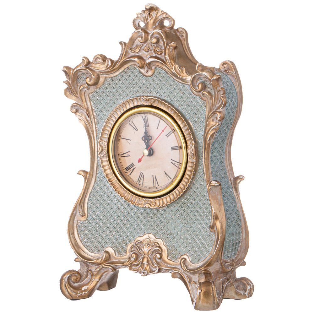 ЧАСЫ НАСТОЛЬНЫЕ КОЛЛЕКЦИЯ "РОКОКО", 17,2*7*26,7CM