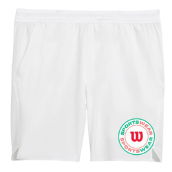 Мужские теннисные шорты Wilson Tournament Pro Short 7" - bright white