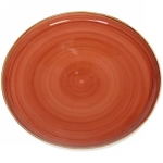 Тарелка керамическая «Corsica orange» 25*3см