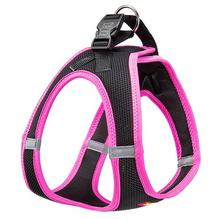 Шлейка Ferplast KAORI P L черно-розовая