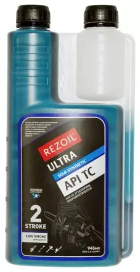 Масло моторное для 2Т двигателей Rezoil Ultra c дозатором (0,946 л)