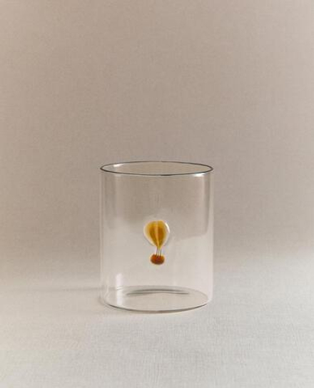 ZARA HOME ДЕТСКИЙ СТАКАН ДЛЯ ЗУБНЫХ ЩЕТОК "ВОЗДУШНЫЙ ШАР", РАЗНОЦВЕТНЫЙ