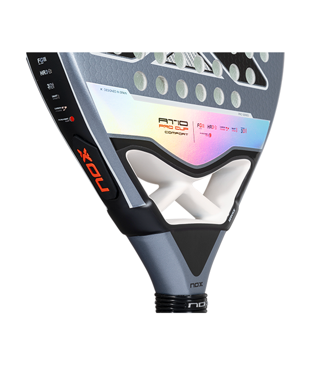 Ракетка NOX AT10 Pro Cup Comfort 2025 — мягкость и контроль Agustín Tapia