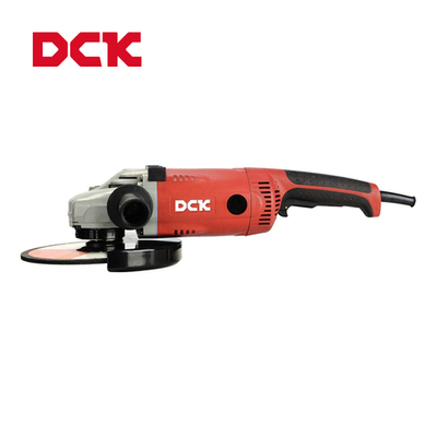 Машина шлифовальная угловая DCK KSM06-230, 2100Вт, 230мм,плавный пуск, пылезащита, прорезин.рукоятка.