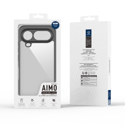 Чехол прозрачный с черными рамками для смартфона Honor Magic8 Pro Air, серия Aimo Series от Dux Ducis
