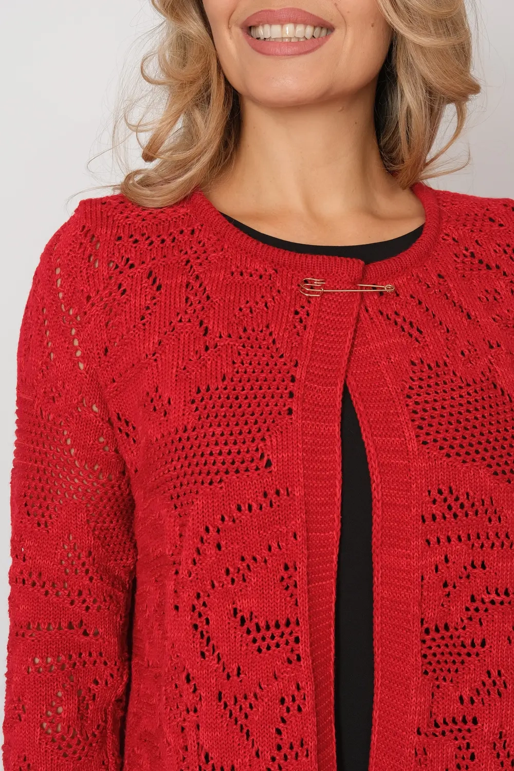 Жакет 351935/красный