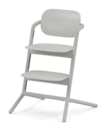 Стульчик для кормления Cybex Lemo 4 в 1 с мягкими чехлами Comfort Inlay Suede Grey/Pearl Pink
