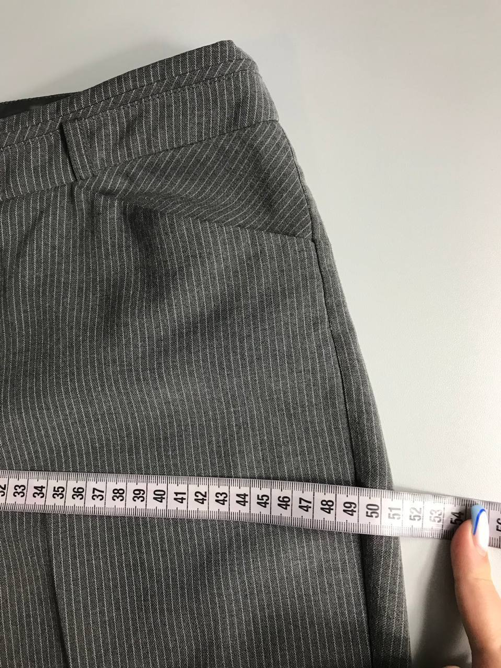 Брюки Orsay в полоску, маркировка 38, визуально на 44 размер