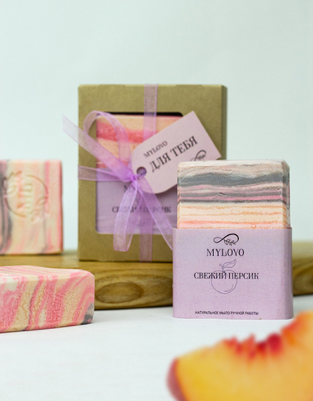 Мыло ручной работы "Персик"