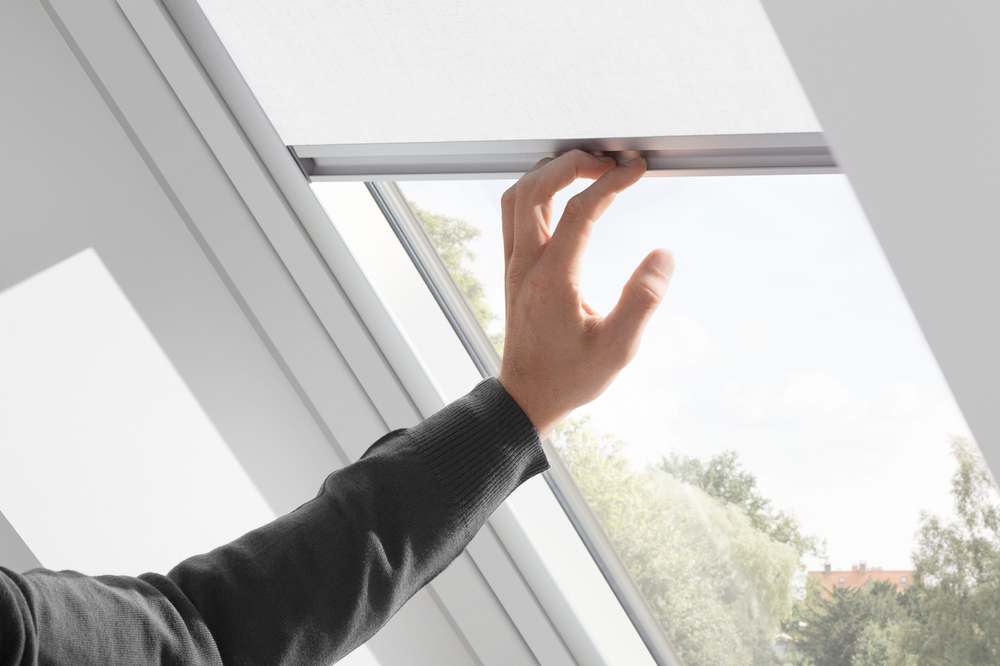 Рулонная штора VELUX RFL 94х118 Белая (1028)