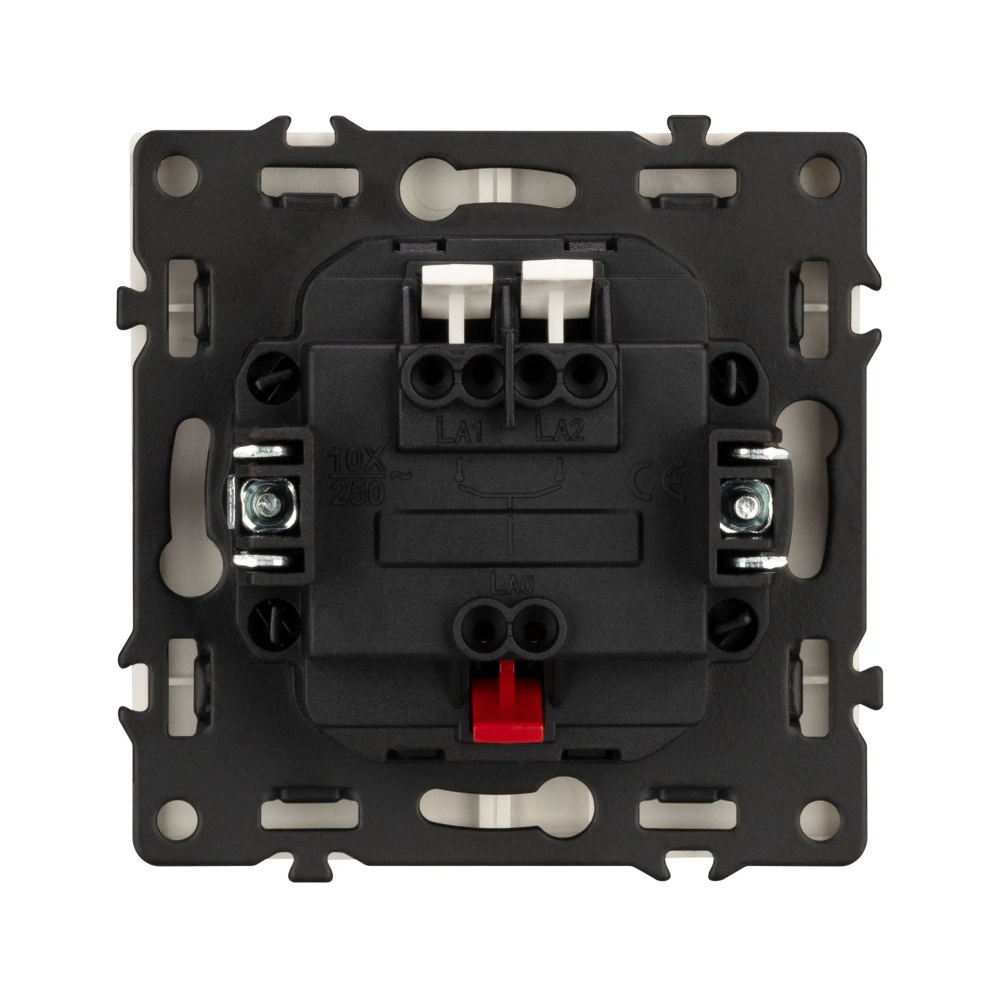 Механизм выключателя двухклавишный непроходной SWT-NOBE-MK02-SFPL-CA (230V, 10A) (Arlight, -) 059419
