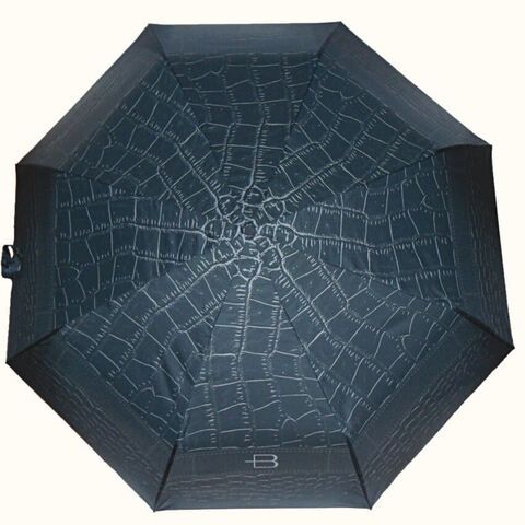 чёрный большой мужской зонтик,  полный автомат