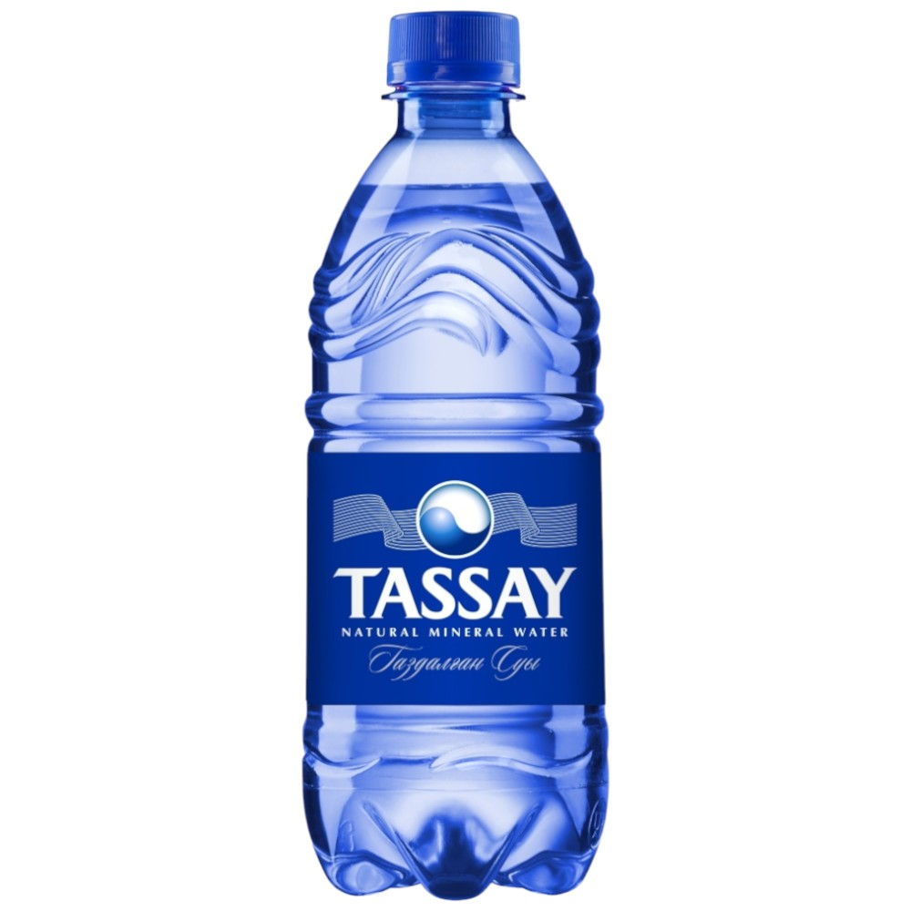 Вода Tassay газированная, PET 0,5 л.