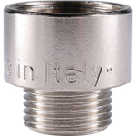 Переход с внутренней резьбы на наружную STOUT SFT 0008 - 1/2" x 3/8" (латунь никелированная)