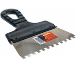 ШПАТЕЛЬ ЗУБЧАТЫЙ ВИХРЬ НЕРЖ.СТАЛЬ 150ММ