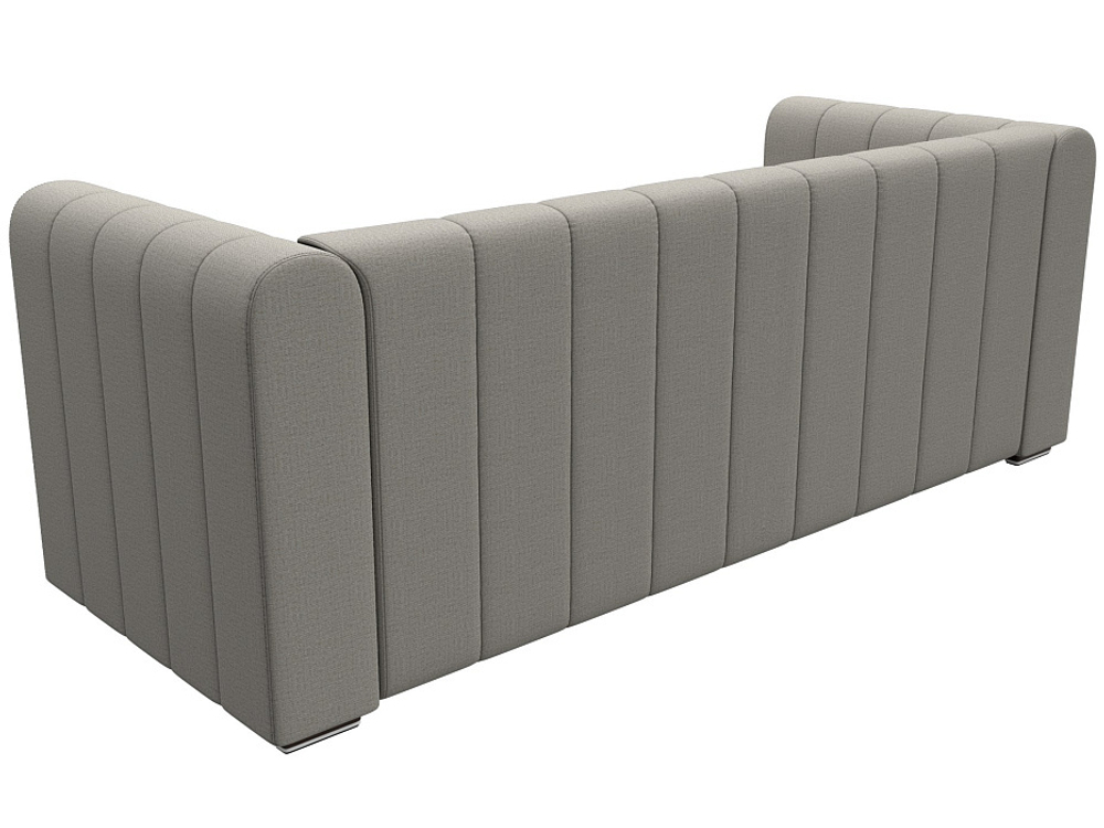 Диван прямой Лига-073 РОГОЖКА Амур 02 бежевый